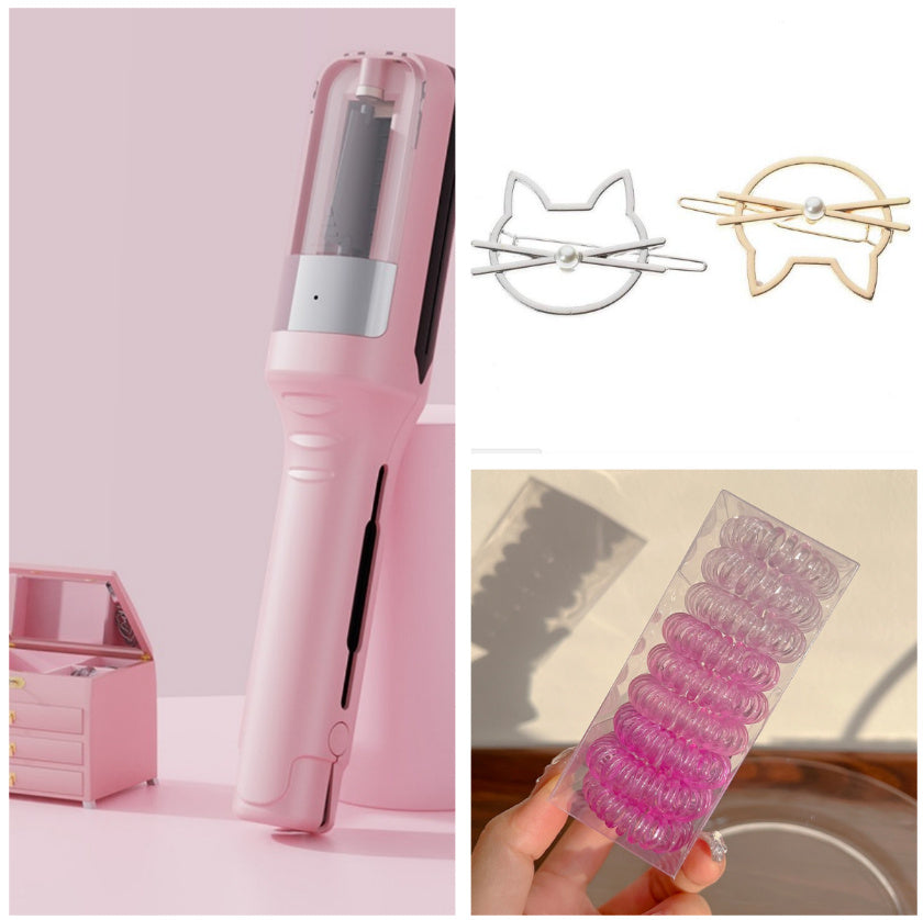 Hair Ends Trimmer Split Remover Dry Damaged Brittle Professional Automatic Trim Split For Women Cordless Hair Cutting Machine