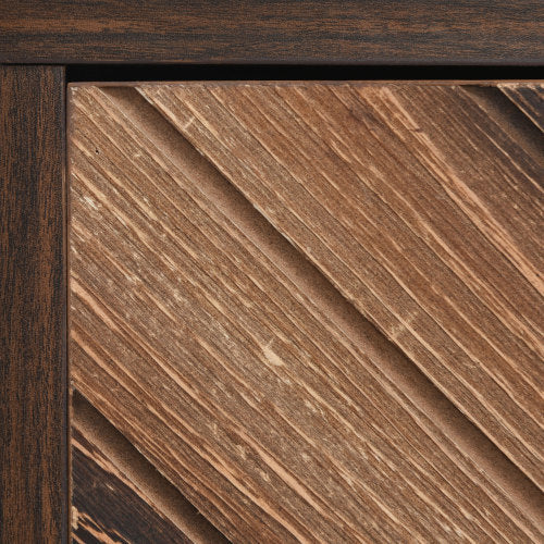 Particleboard Three Door Sideboard